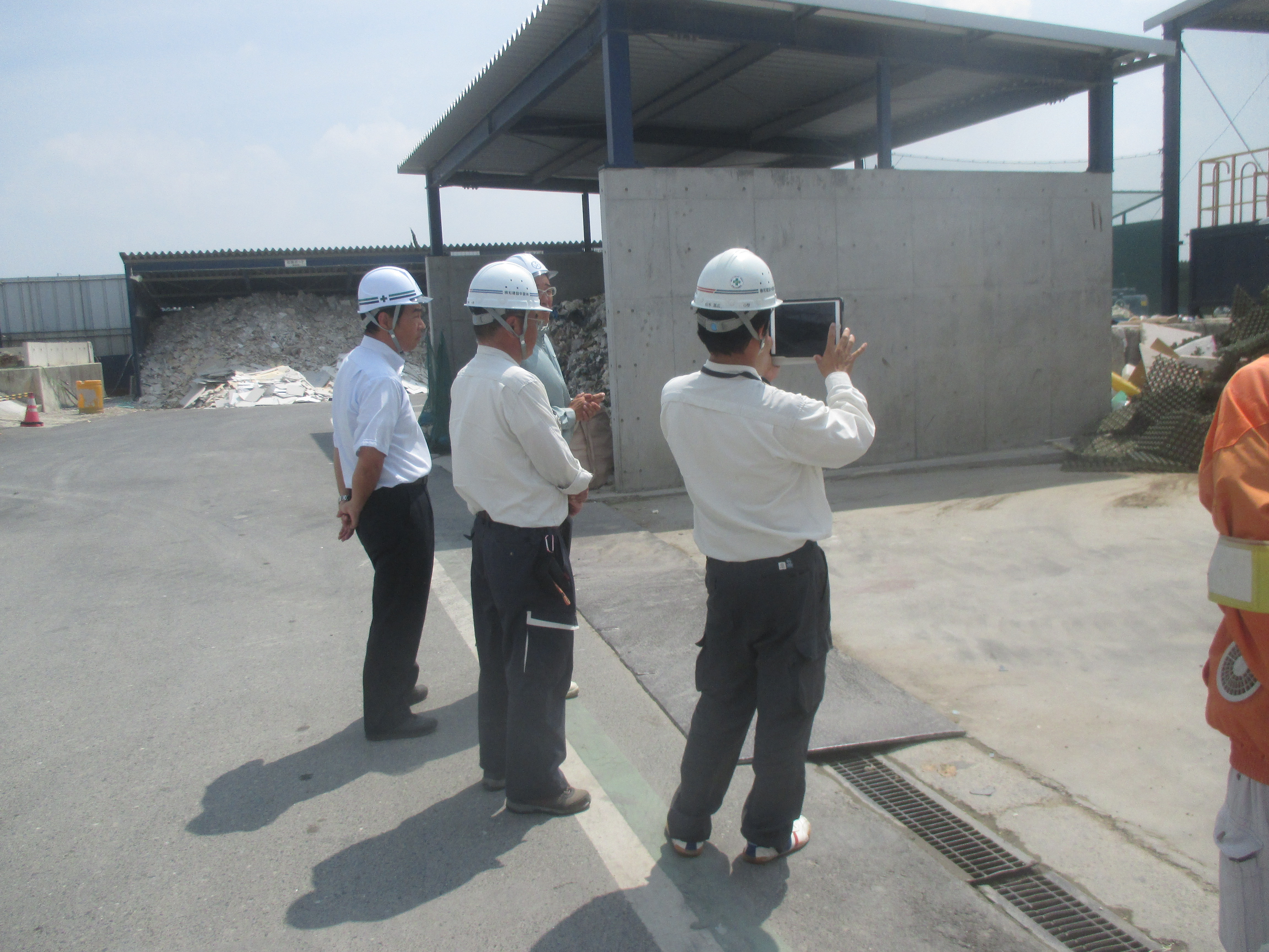 積和建設中国株式会社さま リサイクルセンター見学 岡山の産業廃棄物処分なら藤クリーン