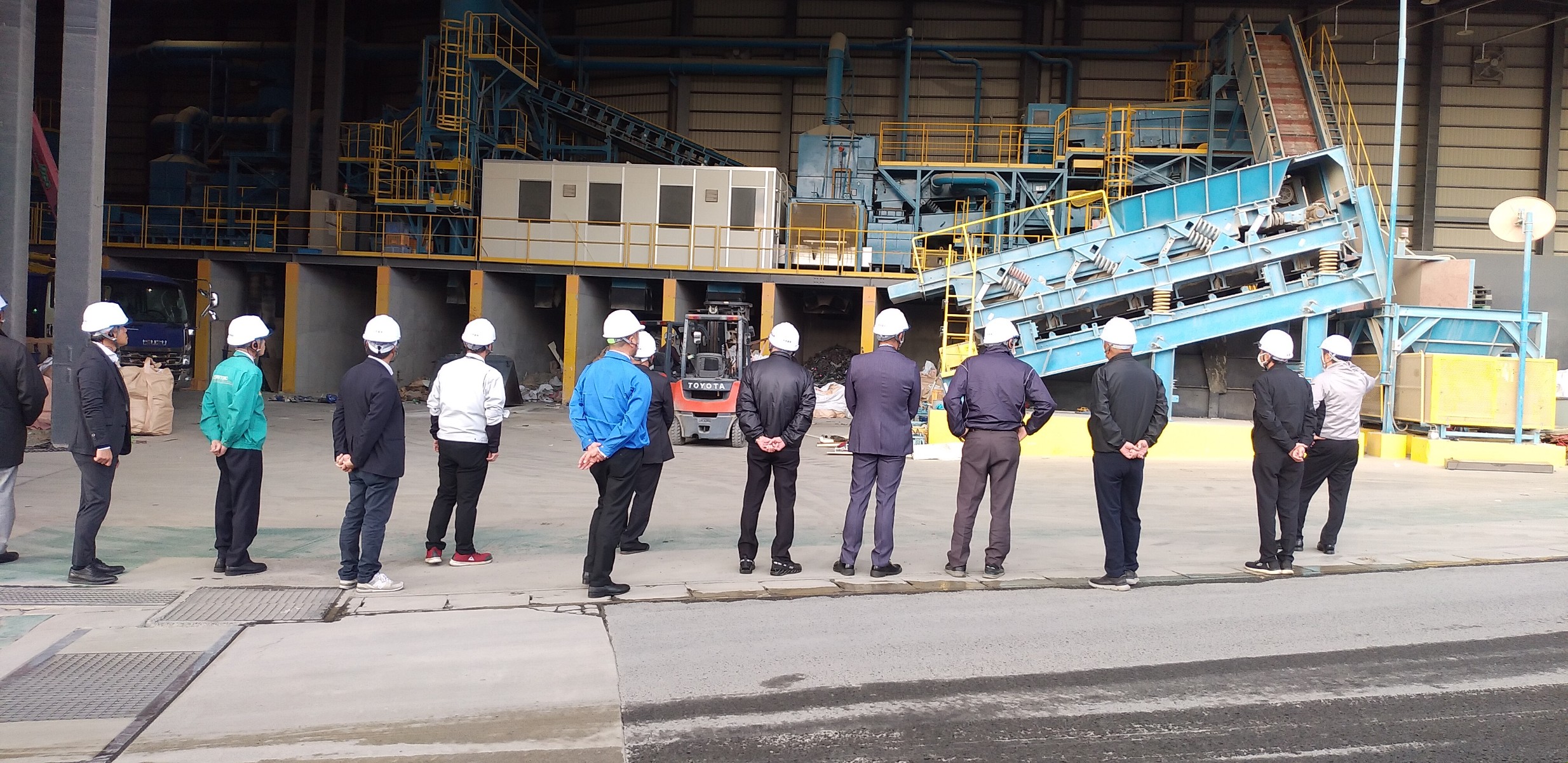 岡山県建設機械振興会の皆様 藤クリーンへお越しいただきました