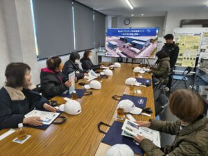 浦安愛育委員の皆様プラスチック資源循環センターへお越し頂きました